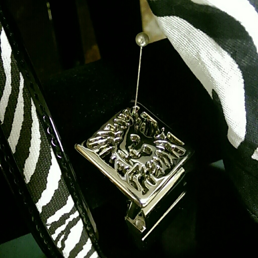 Beautiful Ann Klein belt w scarf